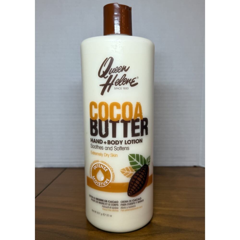 Queen Helene Cocoa Butter Hand & Body Lotion 32 Ounce NEW